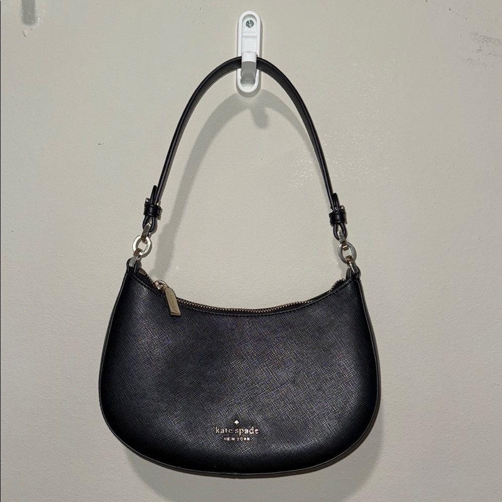Kate Spade Black Leather Shoulder Bag